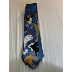 Hand Made Disney Tie Mickey & Minnie Mouse & Beehive Jinboy Fashion VG